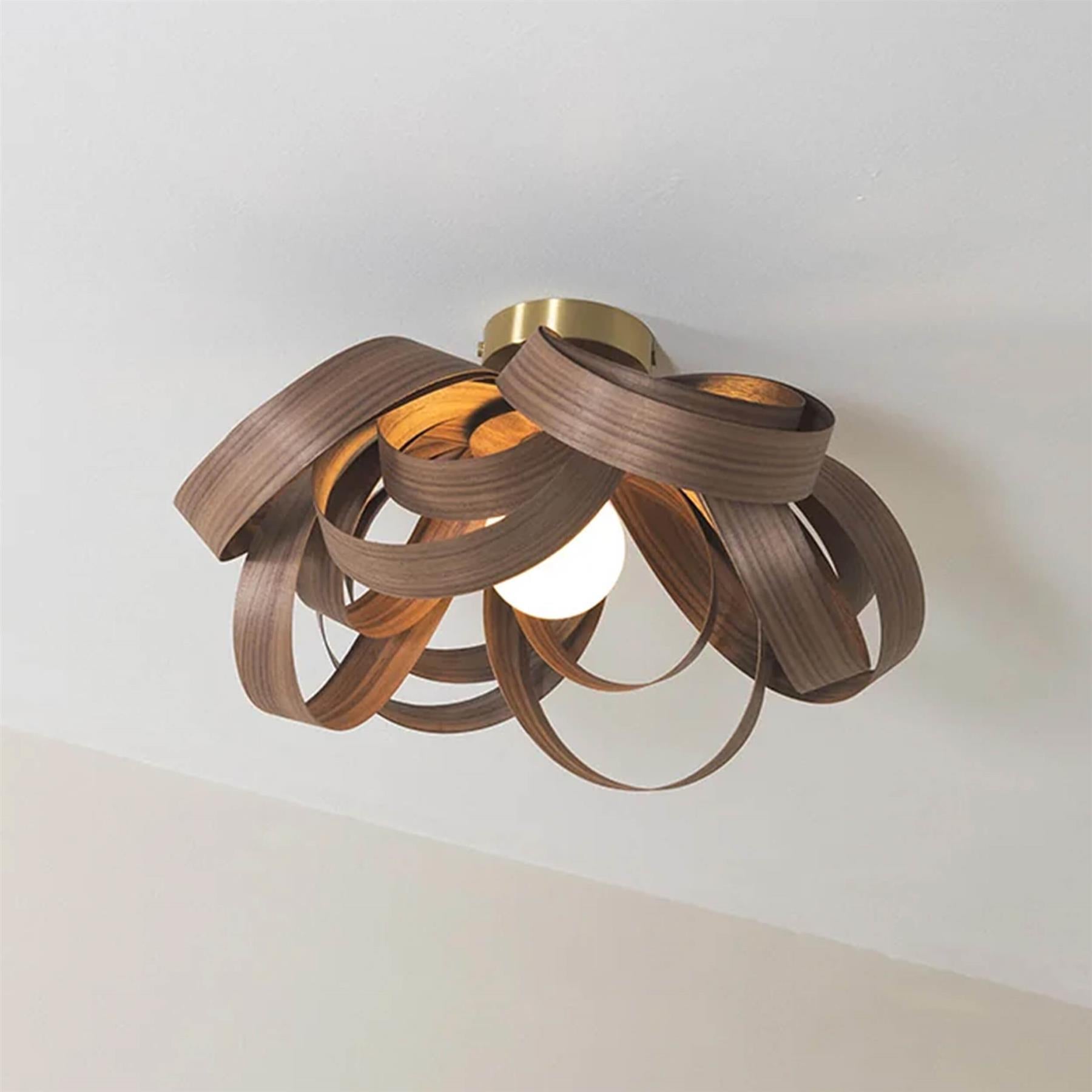 Tom Raffield Skipper Flush Ceiling Light