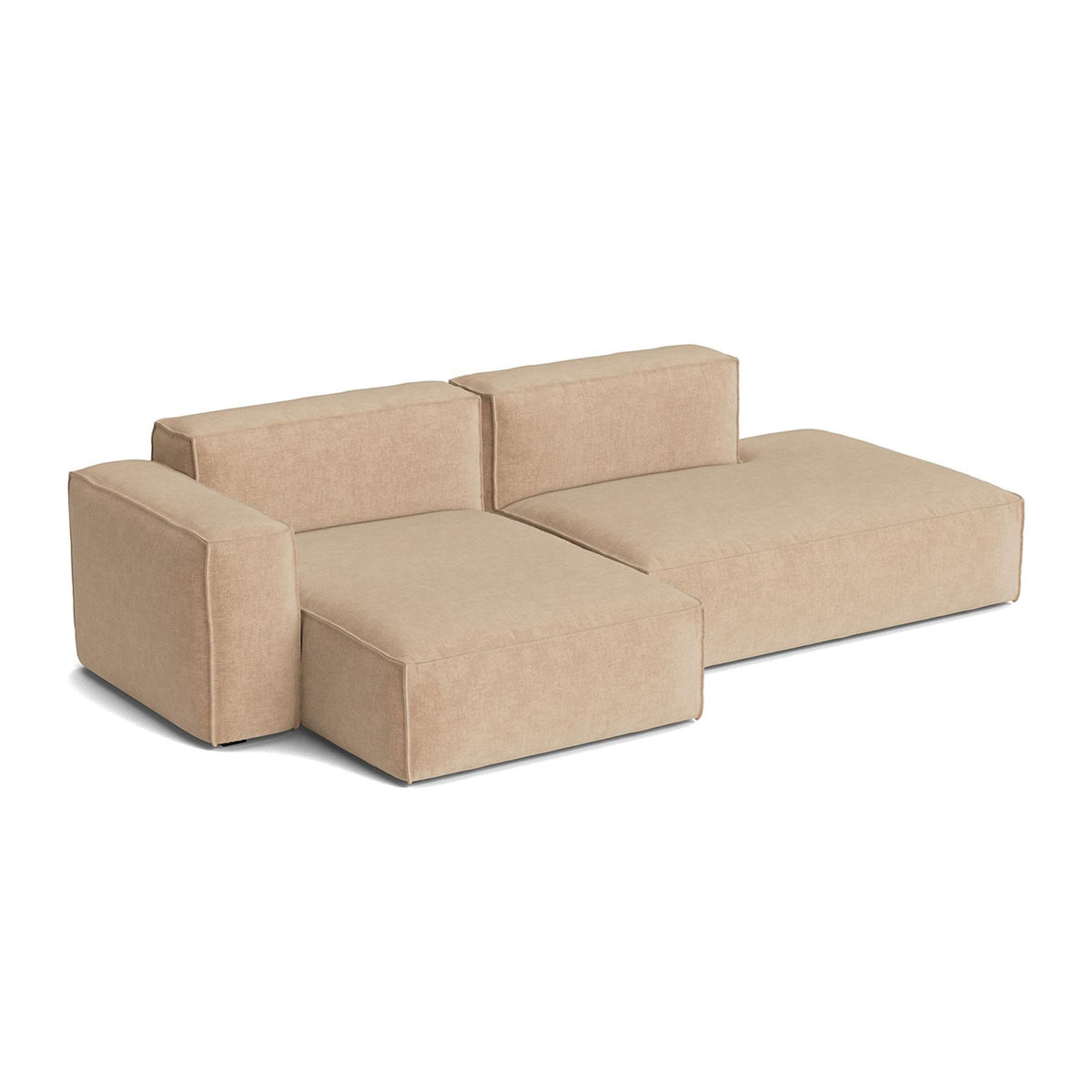 HAY Mags Soft 2+ Seater Sofa Low Armrest with Removable Cover Combination 3 Left