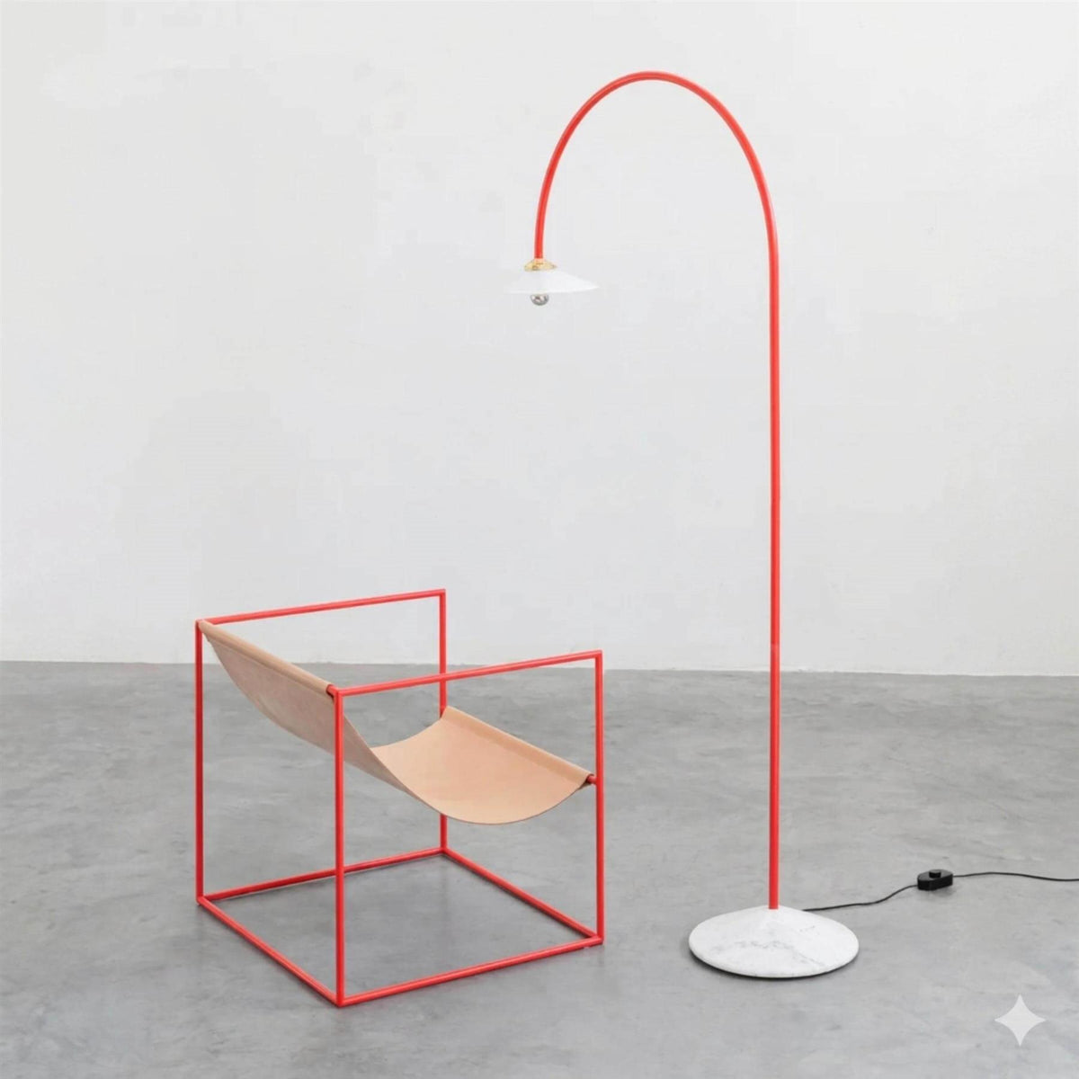 Valerie Objects No. 2 Marble Floor Lamp