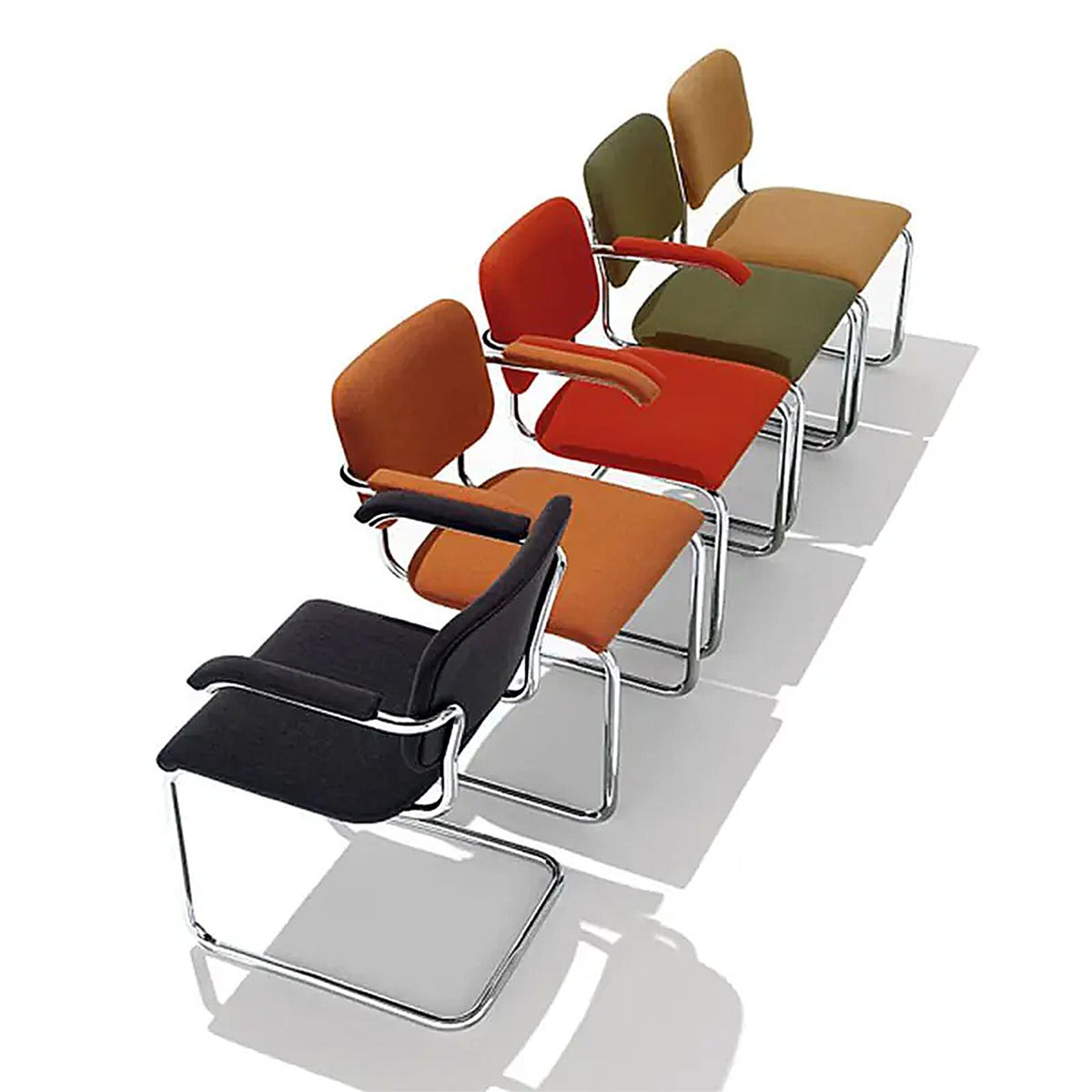 Knoll Cesca Dining Chair - Upholstered