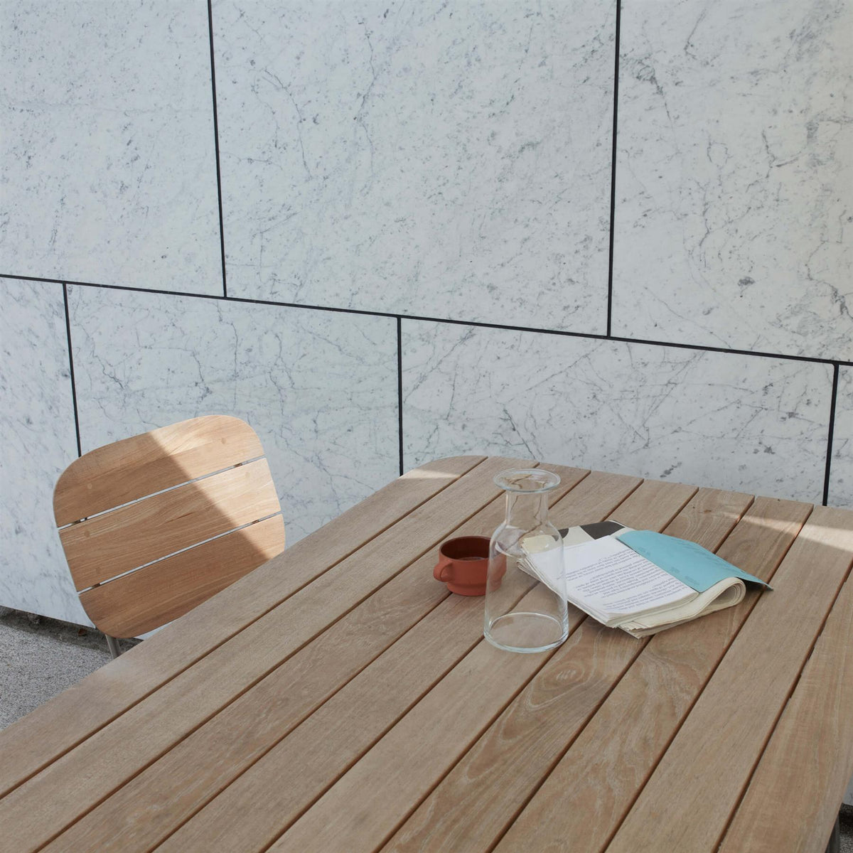 Fritz Hansen Lilium Garden Dining Set - Medium - Curated by Holloways of Ludlow