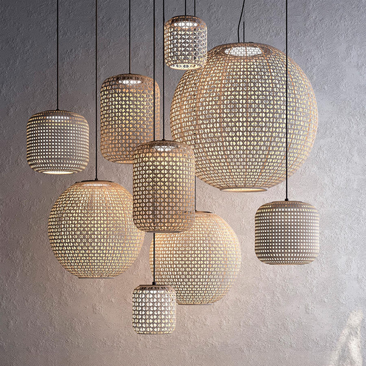 Bover Nans Sphere Outdoor Pendant Light