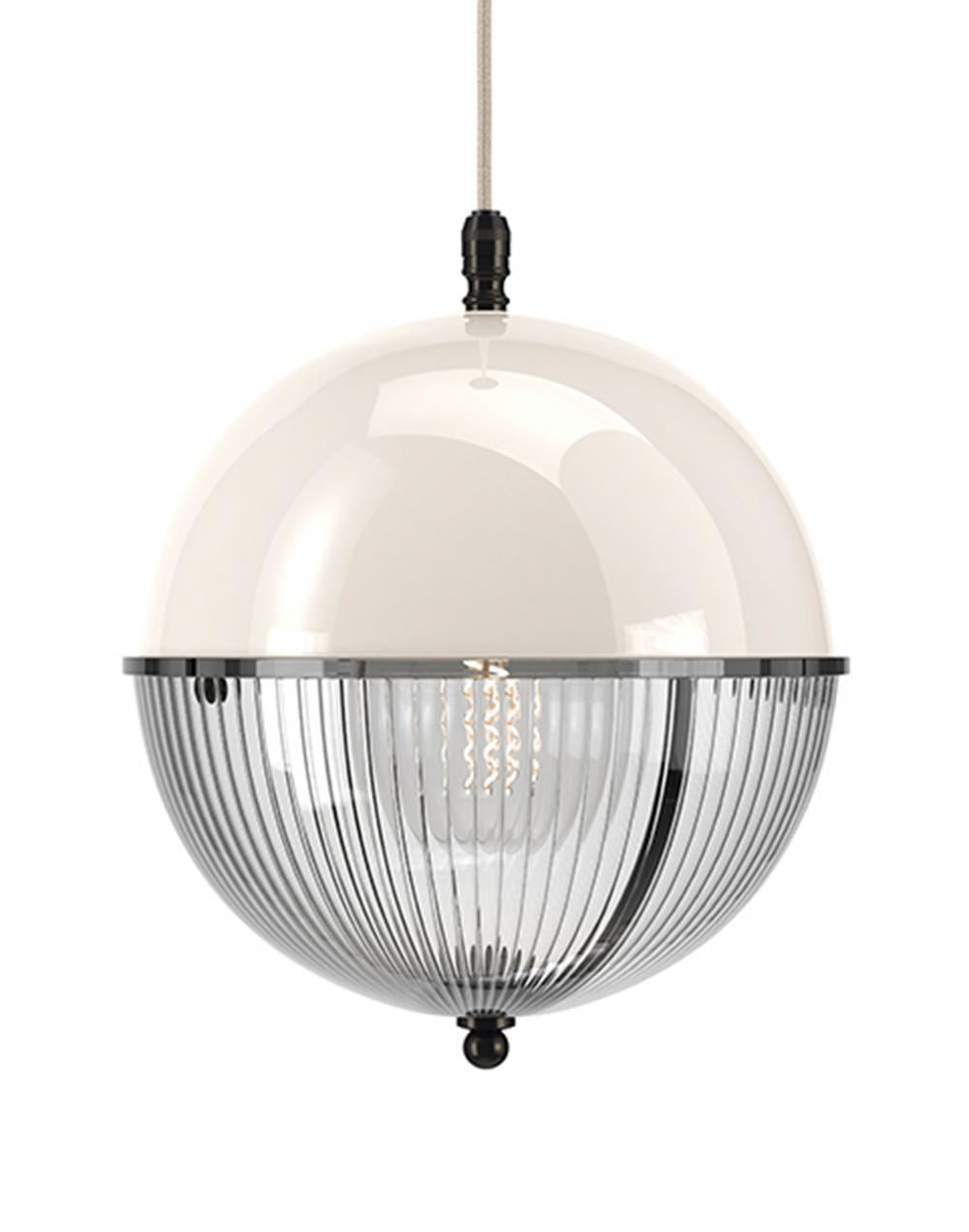 Fritz Fryer Grafton Globe Pendant Light