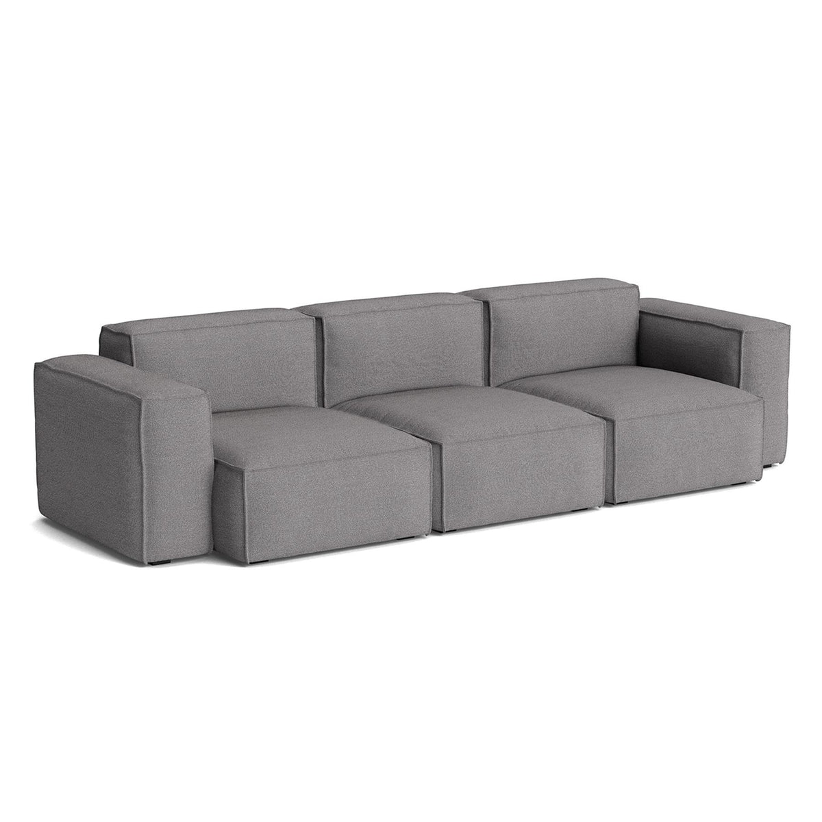HAY Mags Soft 3+ Seater Sofa Low Armrest with Removable Cover Combination 1