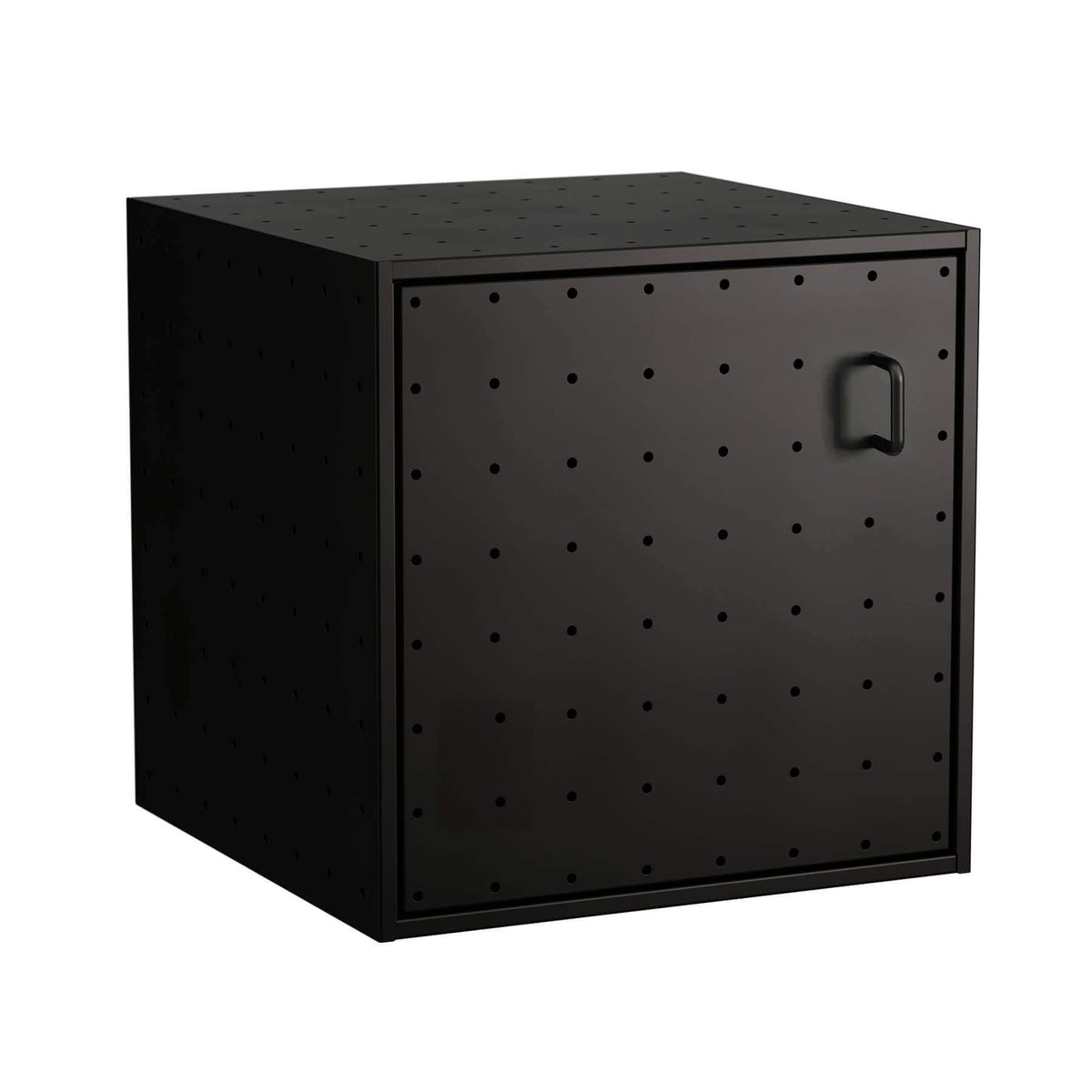 String Furniture Centre Center Module With Shelf Brackets, Left Door with U-handle