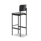 Fredericia Plan Bar Stool with Upholstered Seat