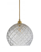 Ebb & Flow Rowan Pendant Light In Crystal