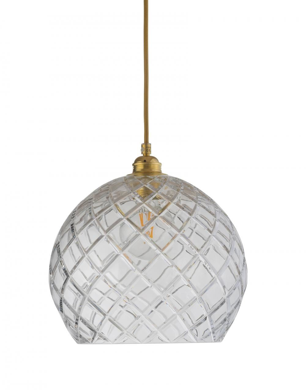 Ebb & Flow Rowan Pendant Light In Crystal