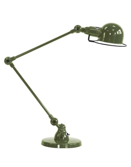 Outlet JJielde Signal Two Arm Desk Lamp - Olive Green, Gloss