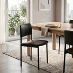 Fredericia Plan Dining Chair with Metal Legs, Fully Upholstered