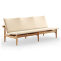 Finn Juhl The Japan 3 Seater Sofa in Dark Oiled Oak