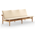 Finn Juhl The Japan 3 Seater Sofa in Dark Oiled Oak