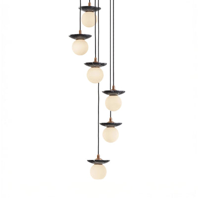 J. Adams Orbit Cluster Pendant Light