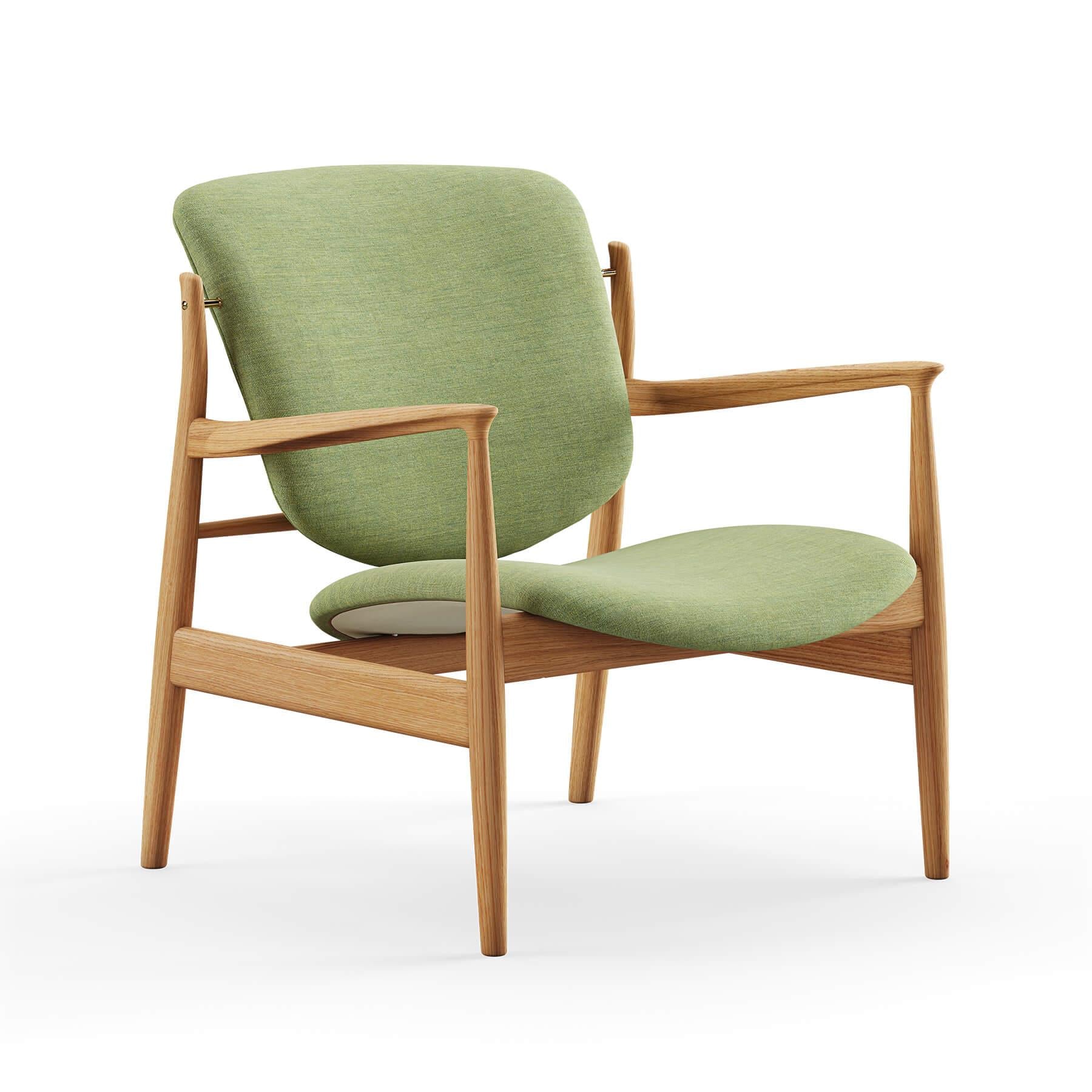 Finn Juhl The France Chair in Dark Oiled Oak