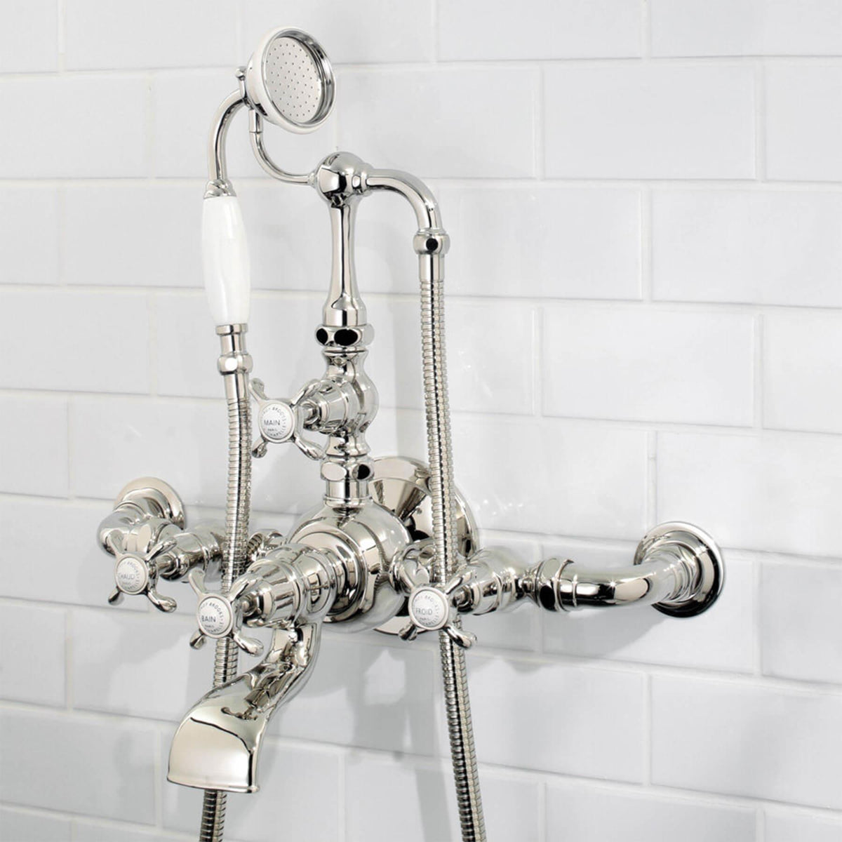 Lefroy Brooks La Chapelle Wall Mounted Bath Shower Mixer FH1146