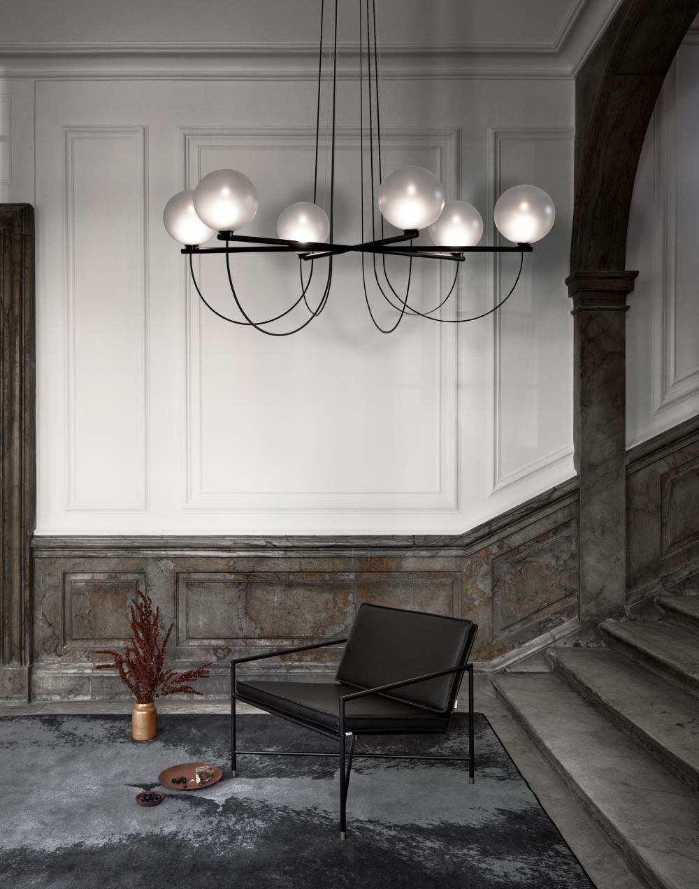 Handvark Globe Chandelier