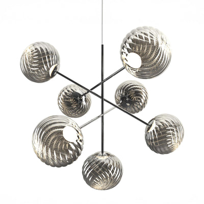 Tom Dixon Whirl Chandelier LED Pendant Light