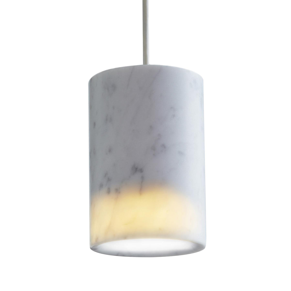Terence Woodgate Solid Pendant Light, Cylinder