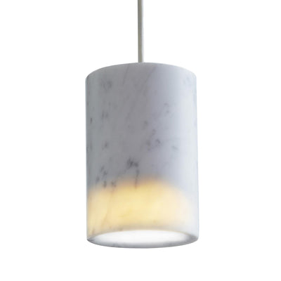 Terence Woodgate Solid Pendant Light, Cylinder