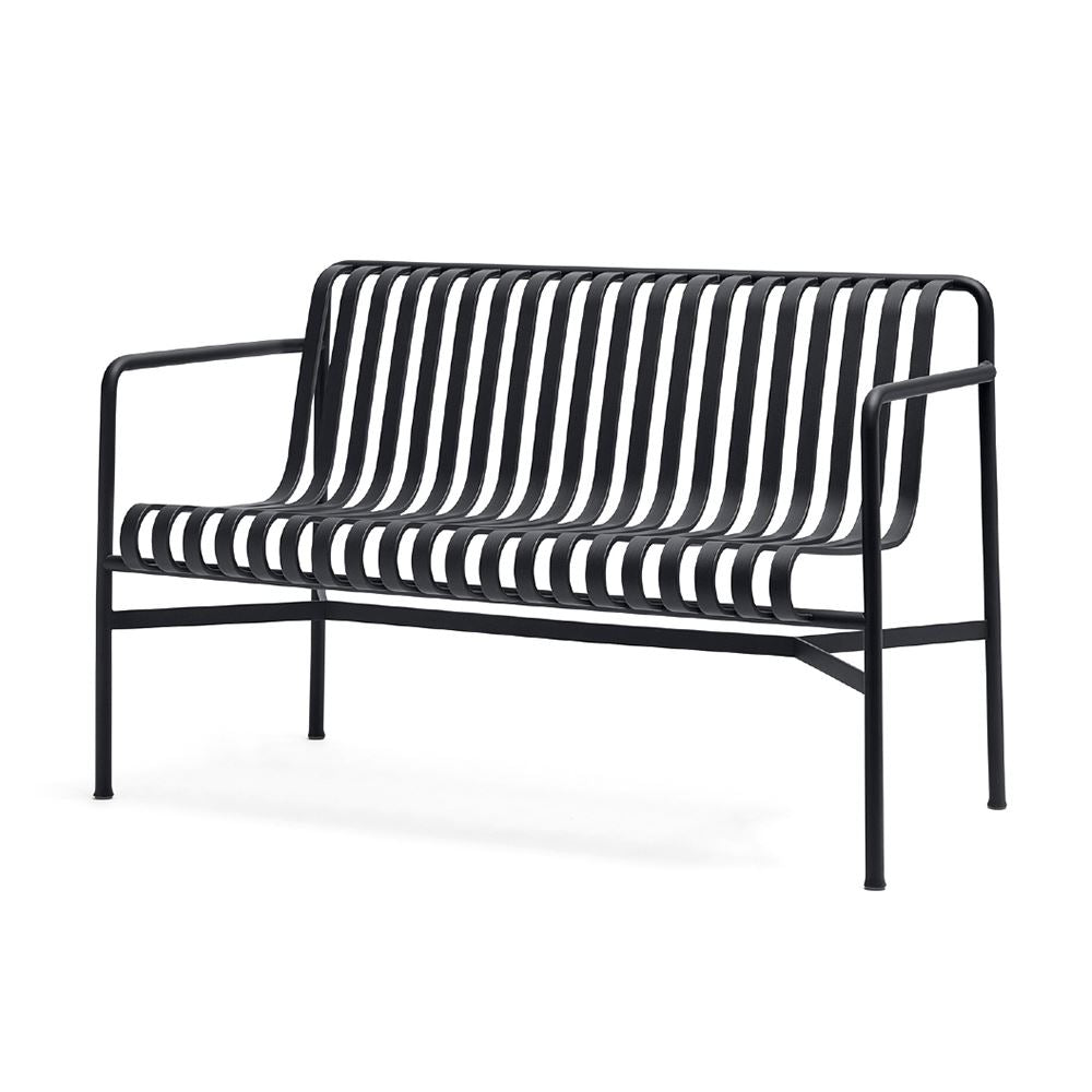 B-Stock HAY Palissade Garden Furniture Dining Bench - Anthracite