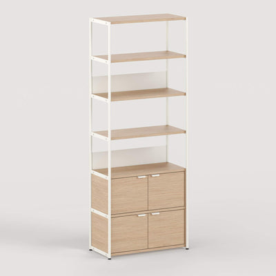 TIPTOE Unit Shelf Level 5 & 6 with Double Doors Shelf