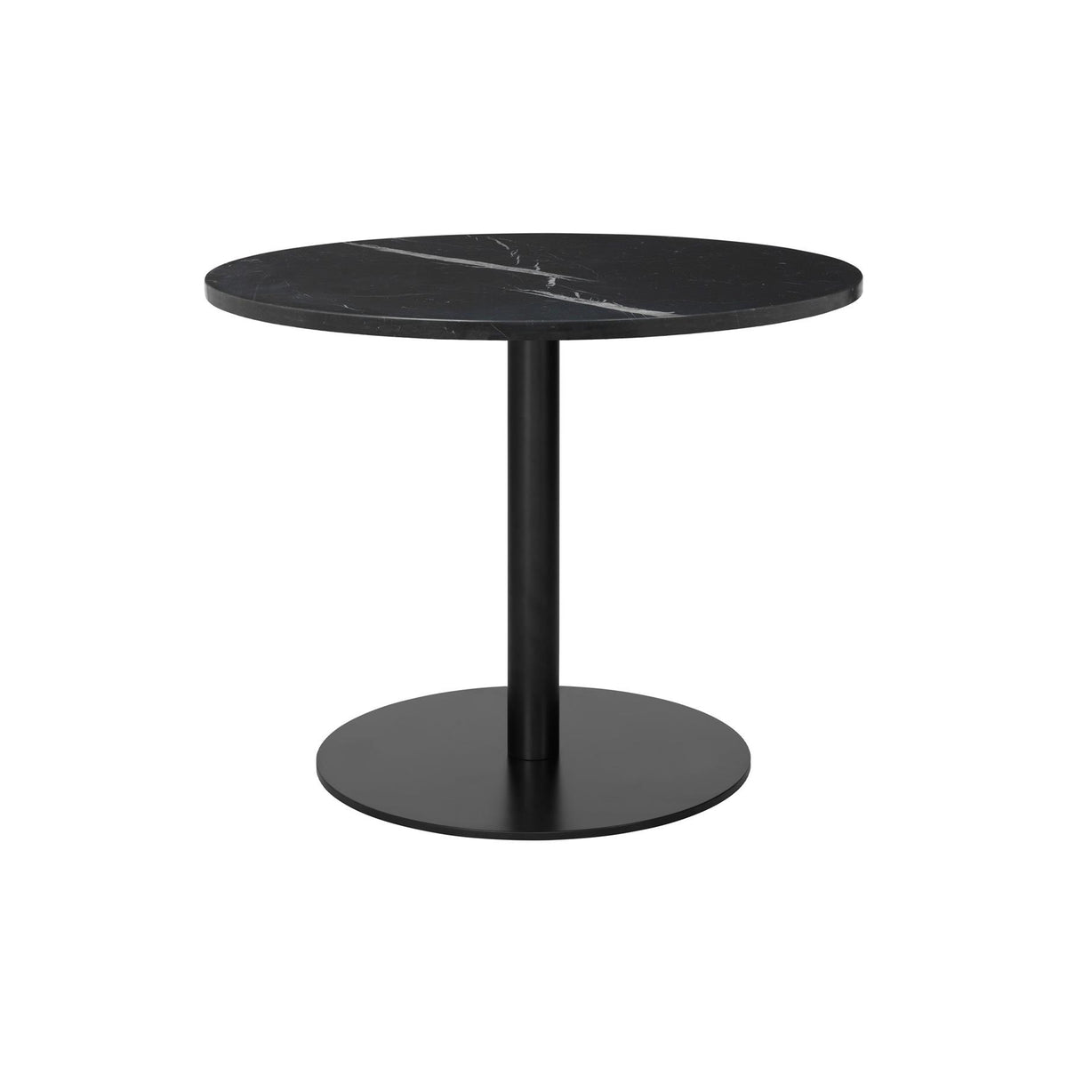 GUBI 1.0 Round Table with Marble Top, 80cm Diameter
