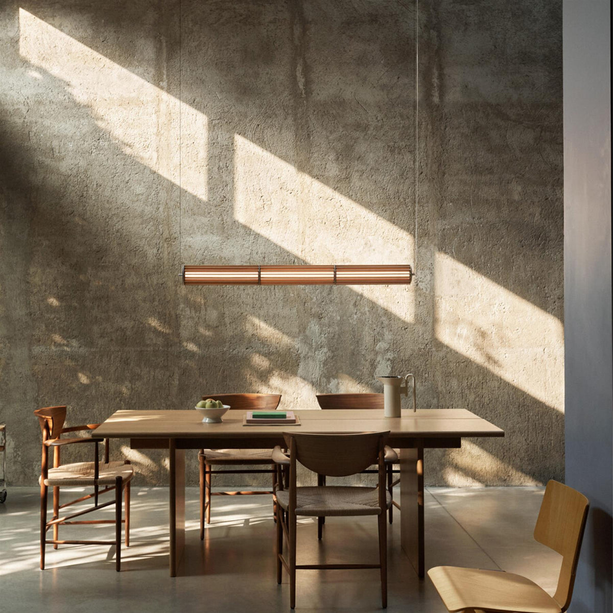 &Tradition Numbra TY1 Linear Pendant Light