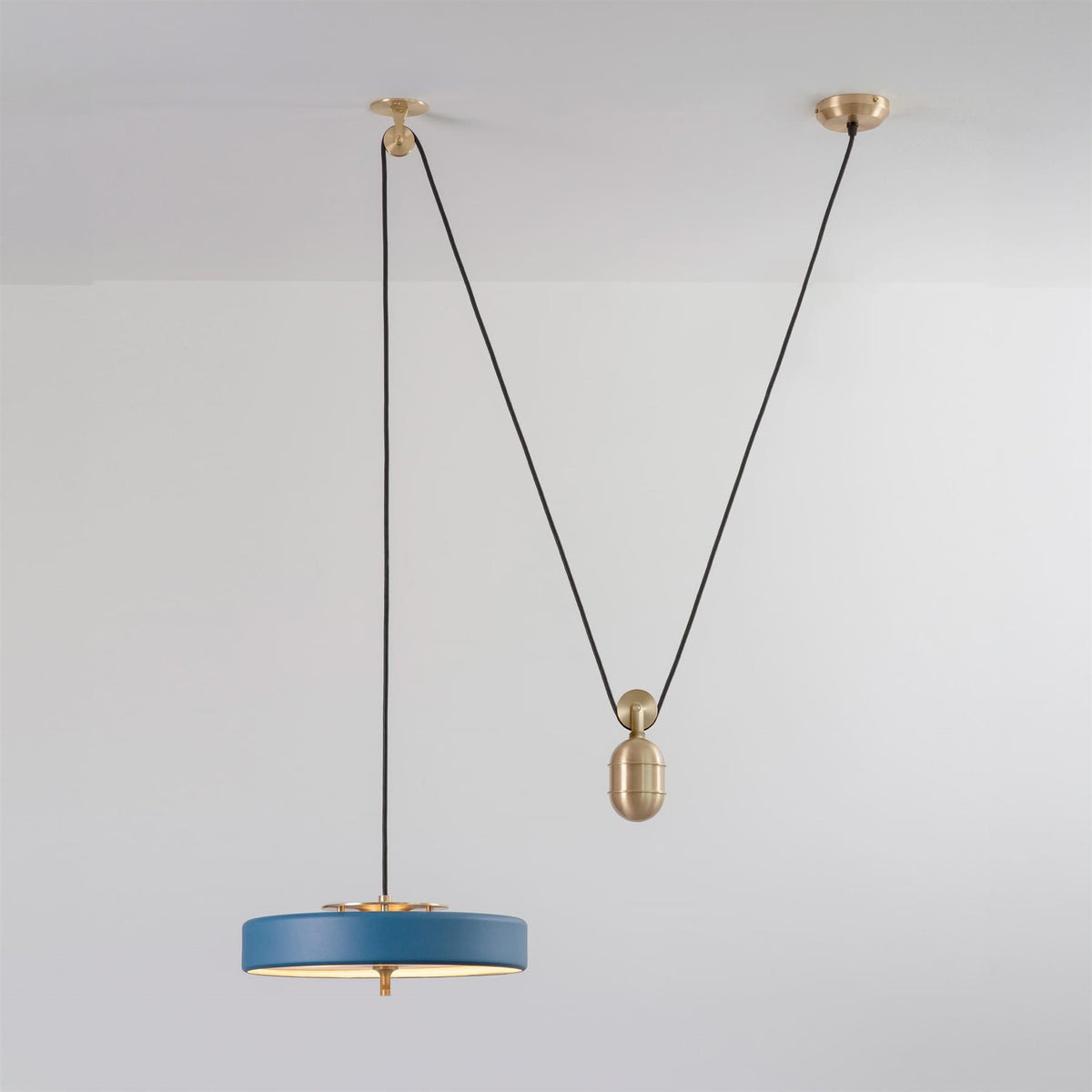 Bert Frank Revolve Rise And Fall Pendant Light