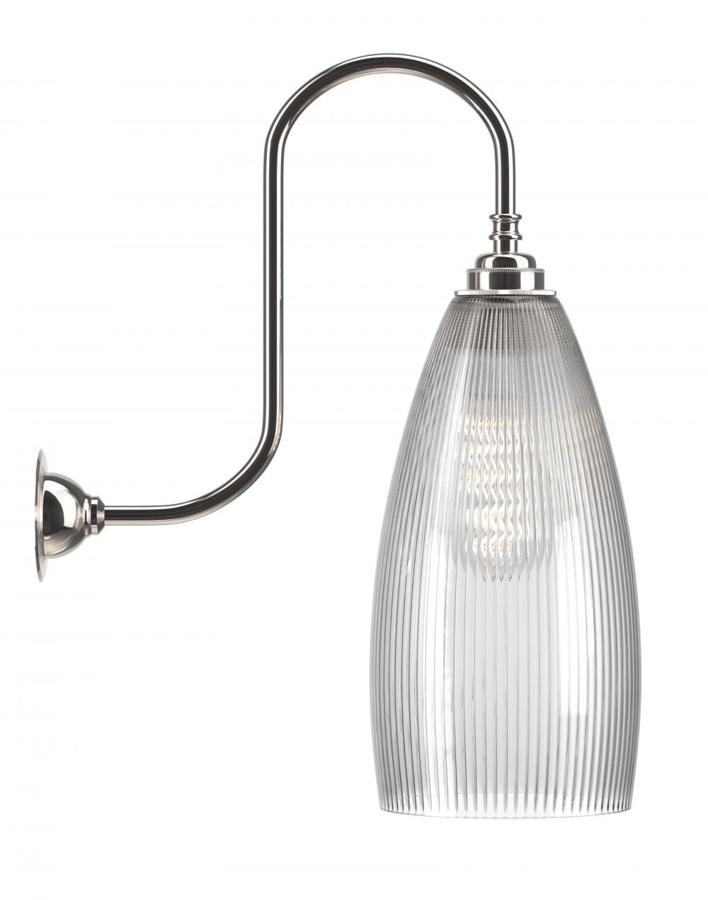 Fritz Fryer Upton Swan Neck Wall Light