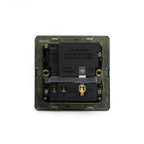Soho Lighting Eton Collection Bronze 13A 1 Gang DP Socket with USB-A