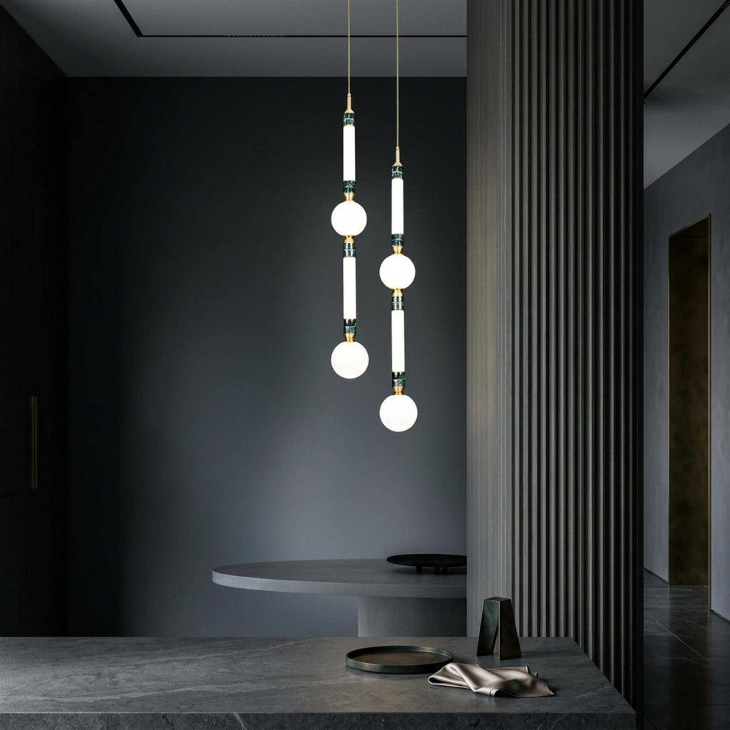 Marc Wood Greenstone Pendant Light