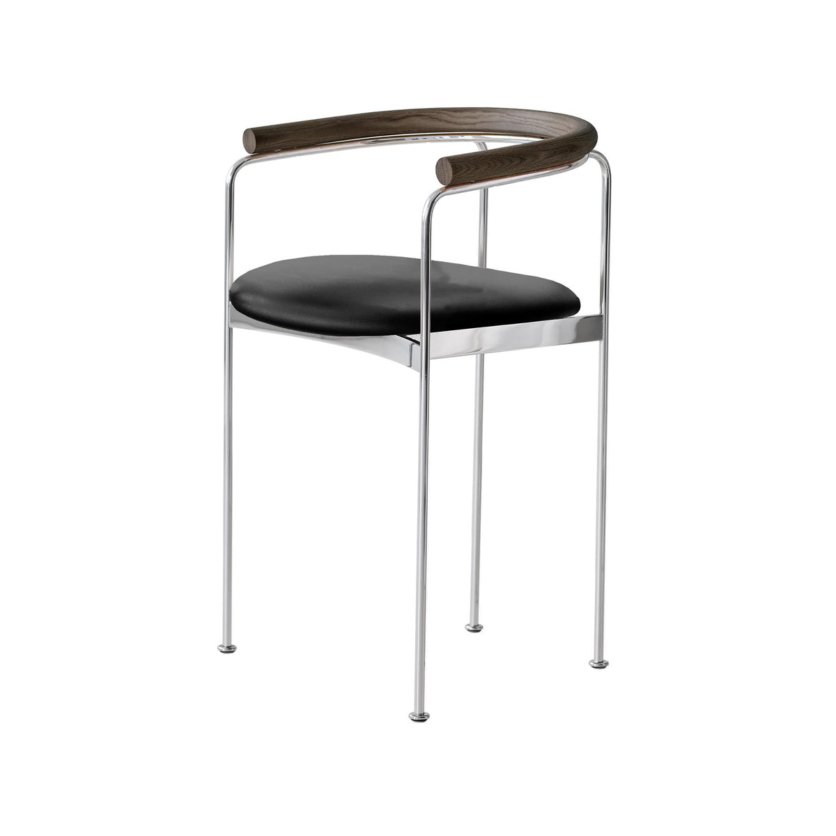 DK3 Baia Counter Stool with Wooden Back