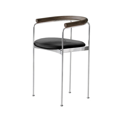 DK3 Baia Counter Stool with Wooden Back