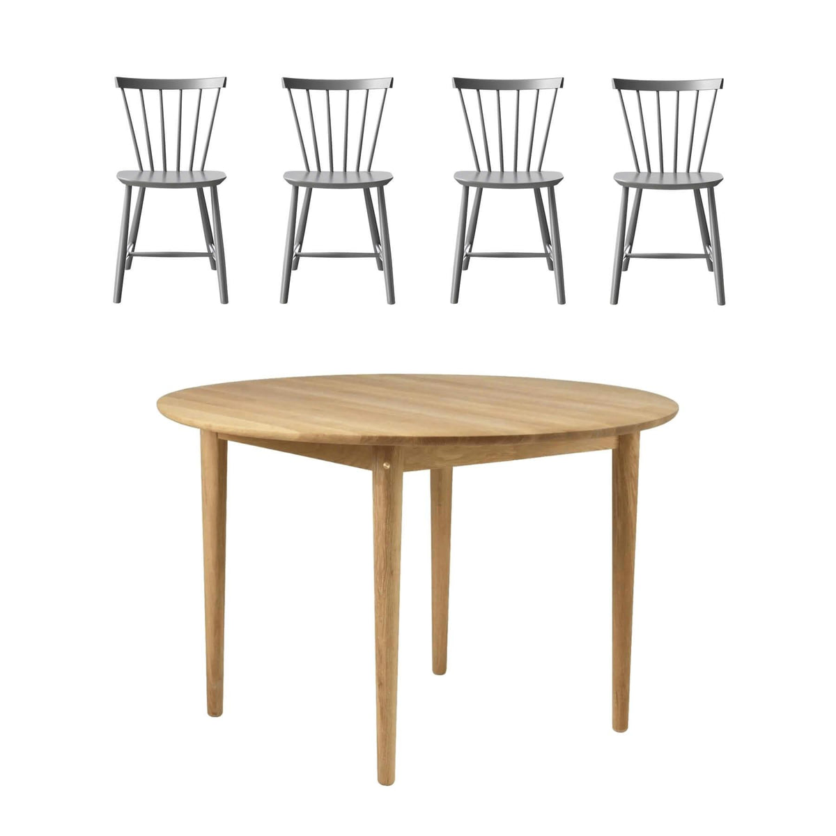 FDB Mobler Kitchen Dining Table Set