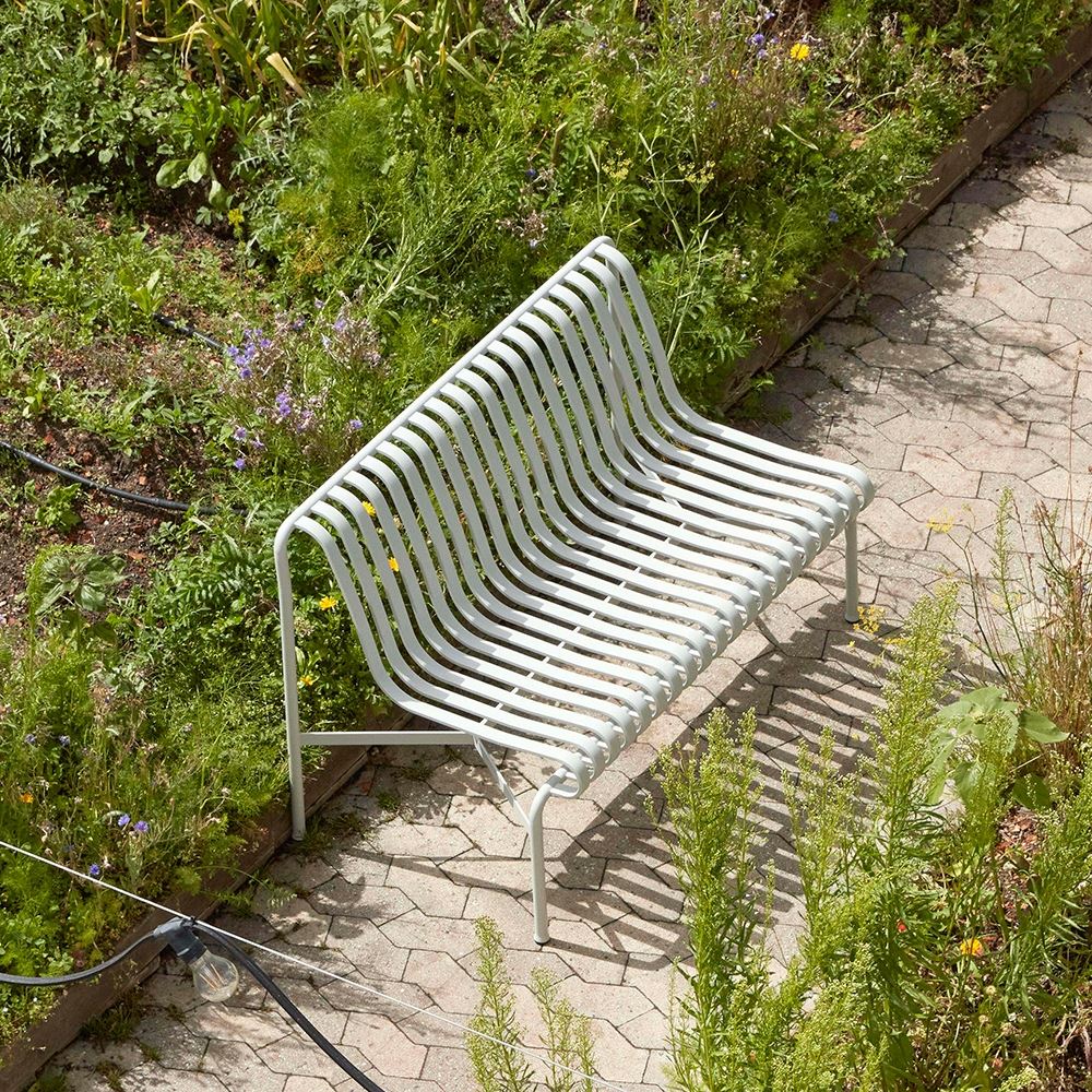 HAY Palissade Garden Dining Bench - Without Arms