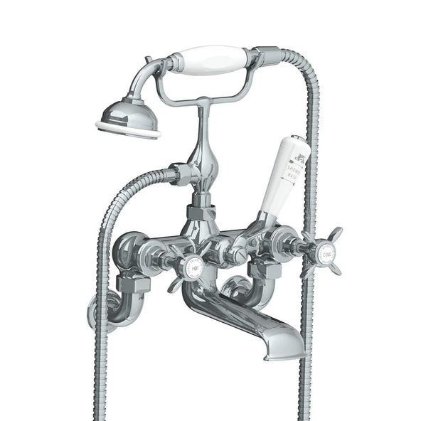 Outlet Lefroy Brooks LB 1166 Classic wall mounted bath shower mixer  - Chrome