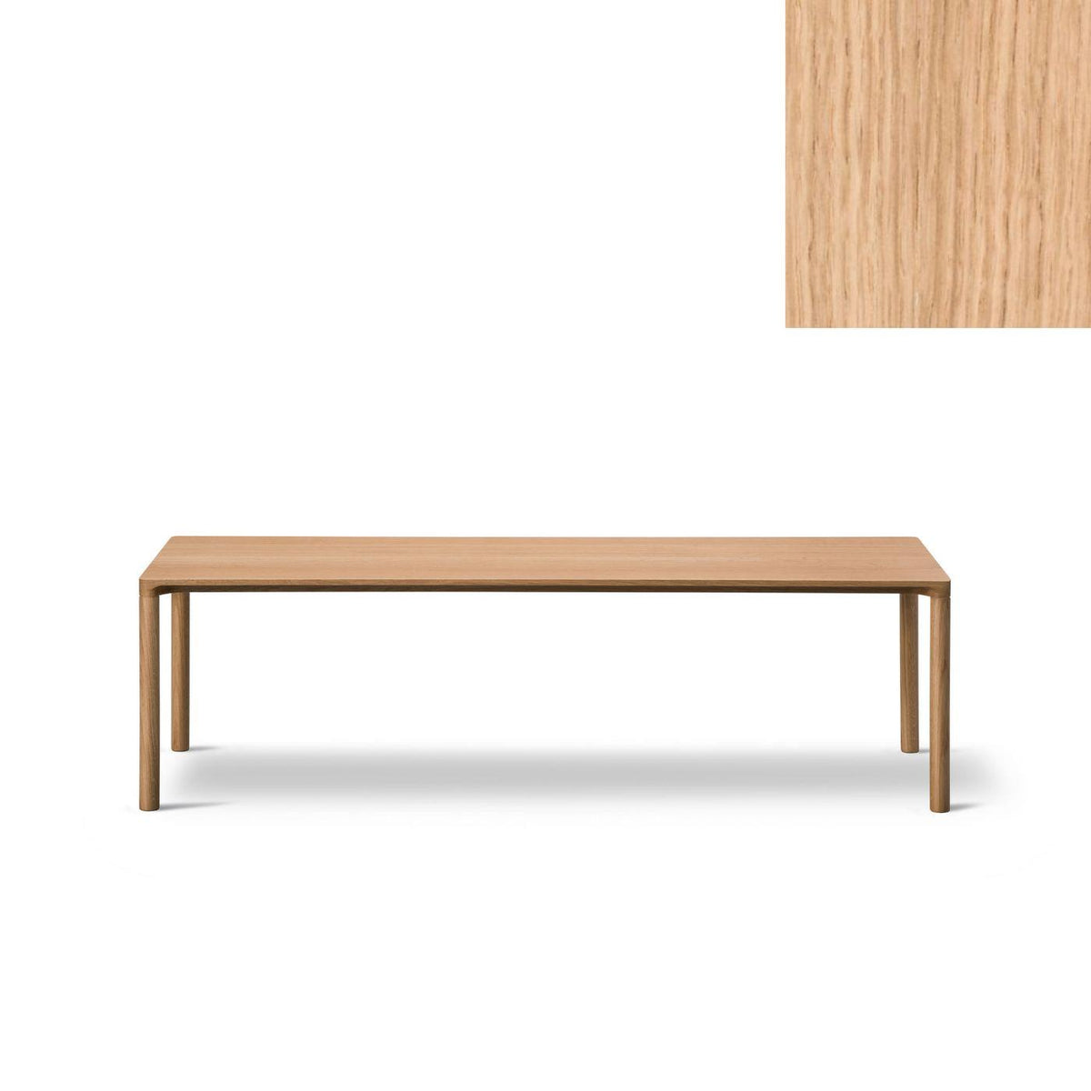 Fredericia Piloti Rectangular Coffee Table