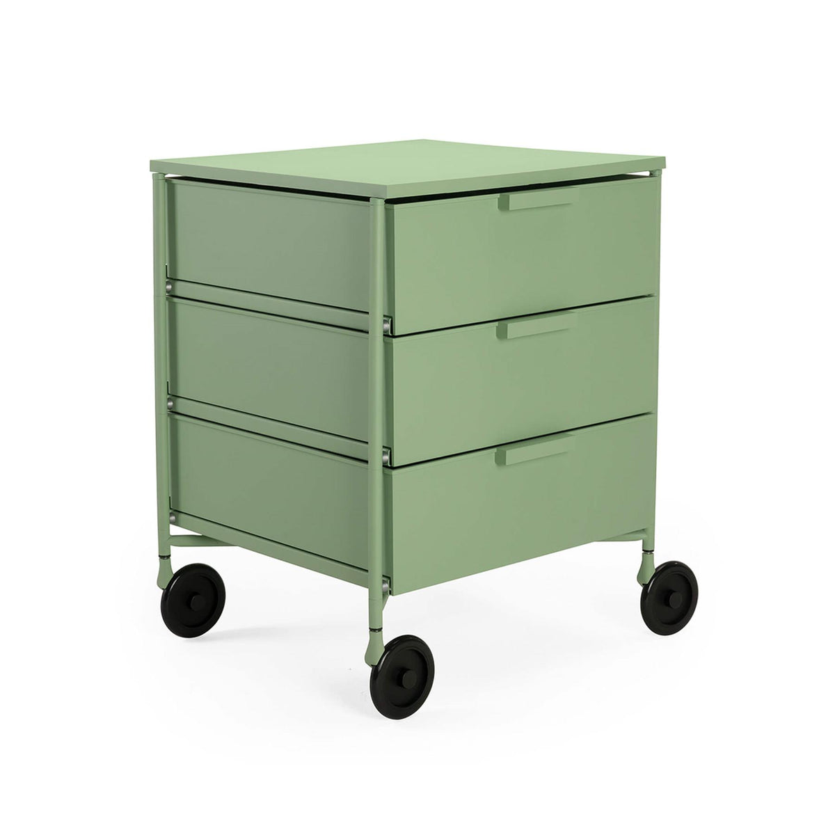 Outlet Kartell Mobil Mat Drawers - Pale Green