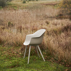 GUBI Bat Outdoor Dining Chair - Plastic Base