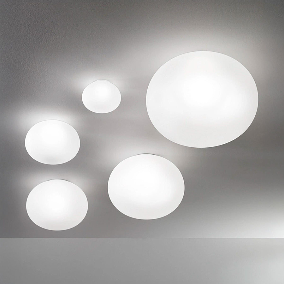 Vistosi Lucciola Flush Ceiling Light