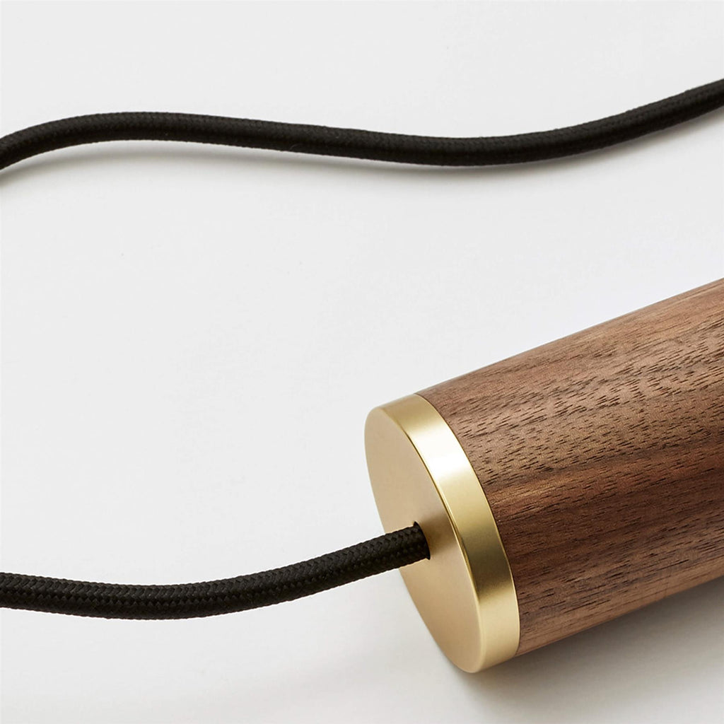 Tala Knuckle Pendant Light, Wood