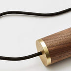 Tala Knuckle Pendant Light, Wood