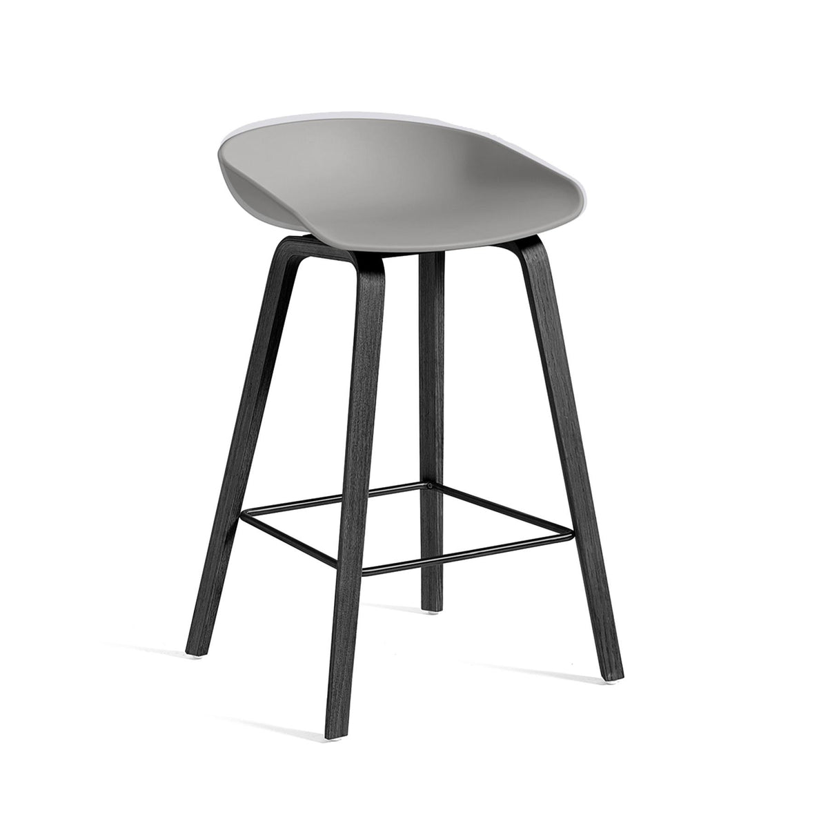 HAY About a Stool 32 Felt Gliders Breakfast Bar Stool