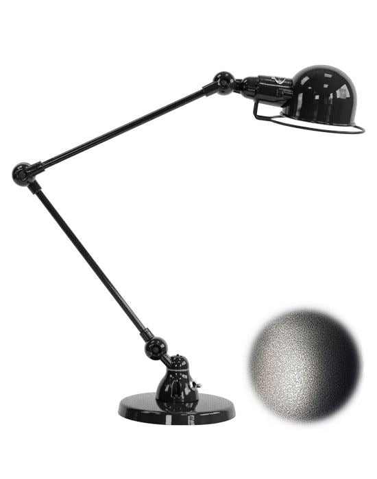 Jielde Signal Two Arm Desk Lamp - Gloss