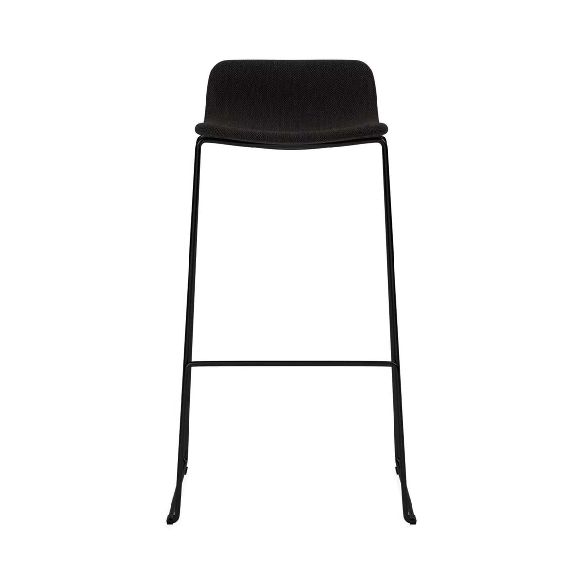 Fredericia Pato Sledge Bar Stool, Fully Upholstered