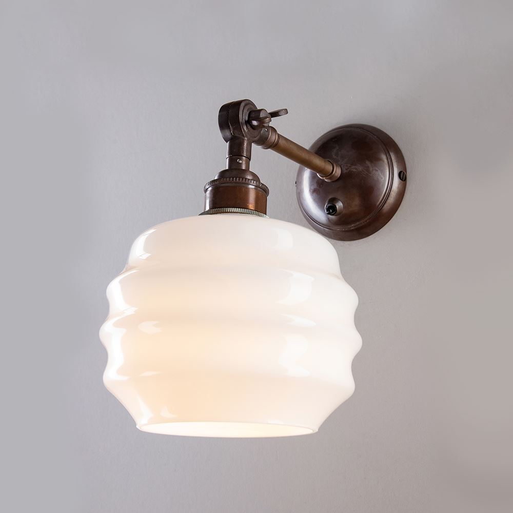 Old School Electric Deco Wall Light : Adjustable Arm