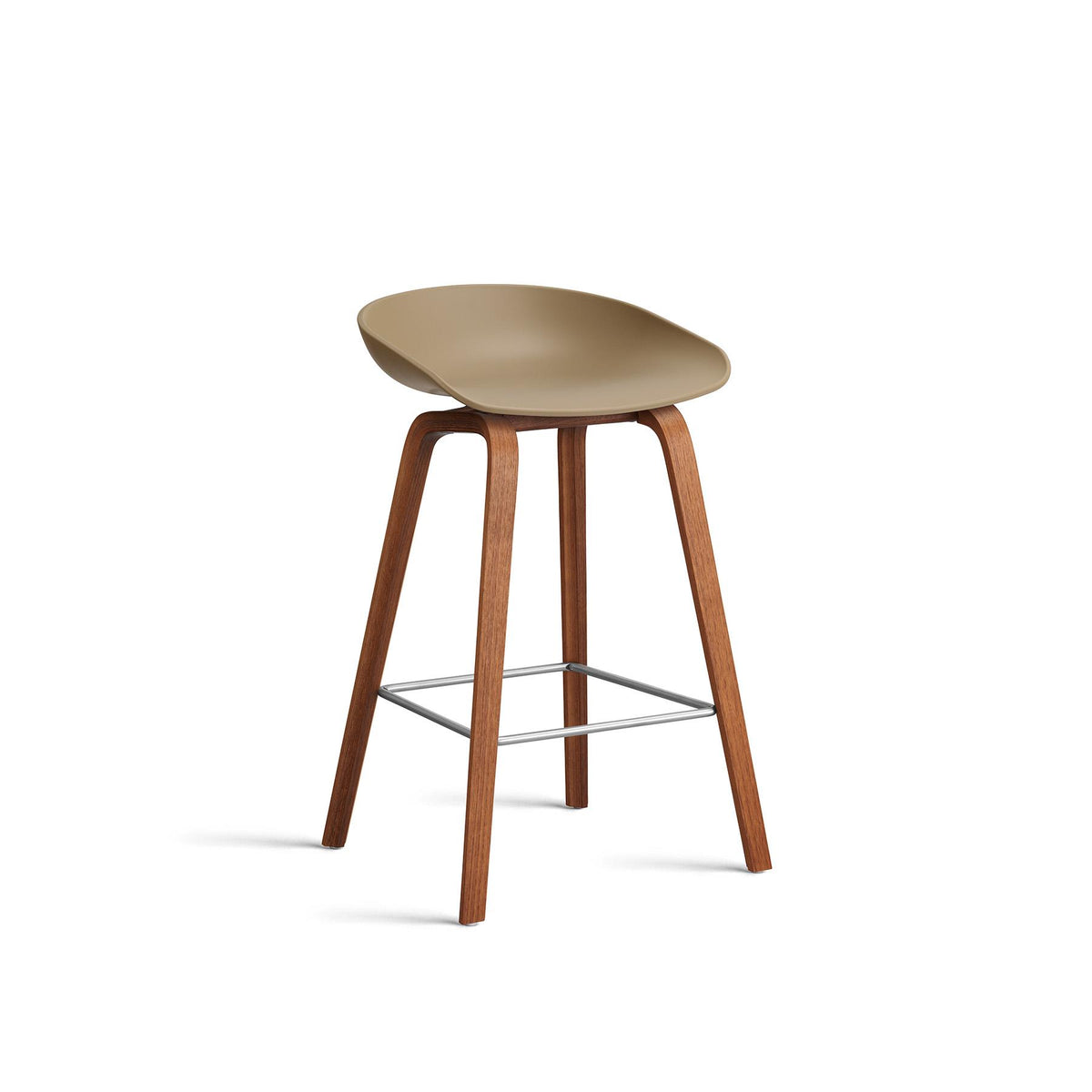 HAY About a Stool 32 Felt Gliders Breakfast Bar Stool