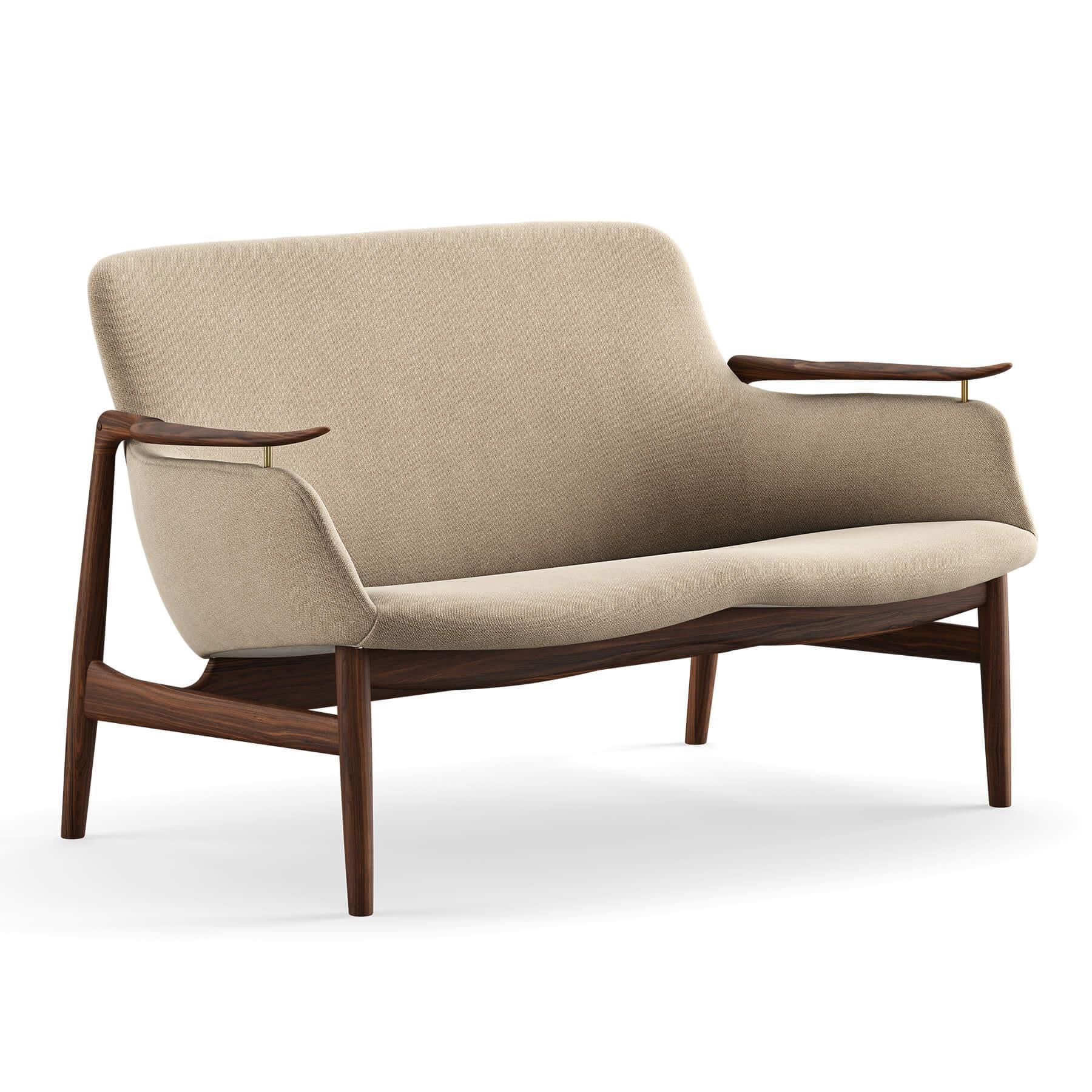 Finn Juhl The 53 Sofa in Walnut