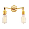 Mullan Lighting Arrigo Double Bare Bulb Wall Light