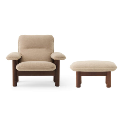 Audo Copenhagen Brasilia Lounge Chair & Ottoman